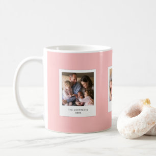 Editable Background Instant Photo Style Coffee Mug