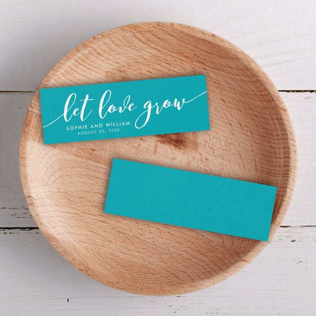 Editable Background Let Love Grow Script Wedding (Creator Uploaded)