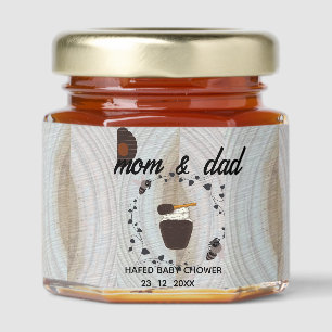 Editable Bee Baby Shower Bundle, Wildflower Bee Ba Honey Jar Favors