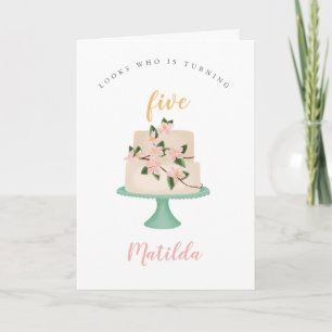 editable birthday cake party invitation