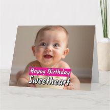 Editable Birthday Card – Sweet Cake Design Digital