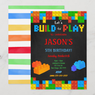 Editable Block Invitation