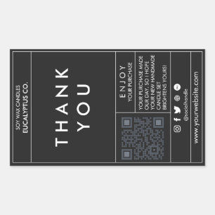 Editable Box Seal Label Box Sticker Template