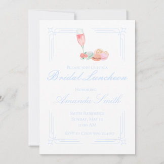 Editable Bridal Luncheon/Shower Invitation
