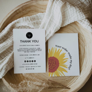 Editable Business Thank You Card, Card