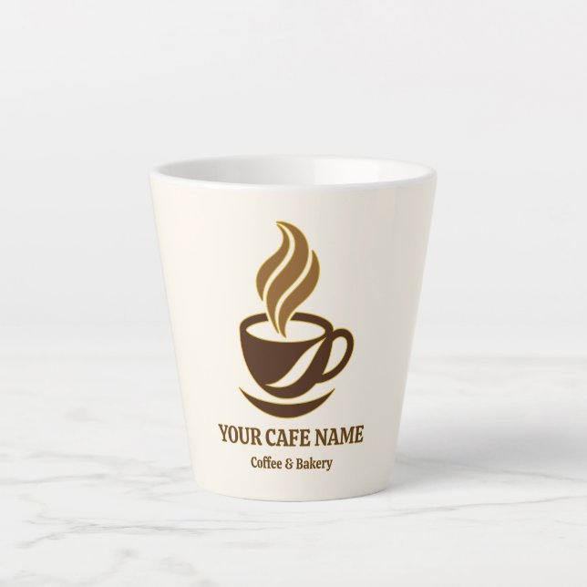 Editable Cafe Opening Coffee Mug Design (Front)