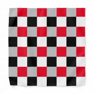 Editable checkerboard pattern bandana