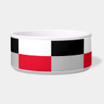 Editable checkerboard pattern bowl<br><div class="desc">A colorful editable checkerboard or gingham pattern.</div>