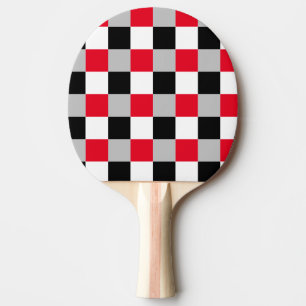 Editable checkerboard pattern ping pong paddle
