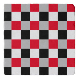 Editable checkerboard pattern trivet