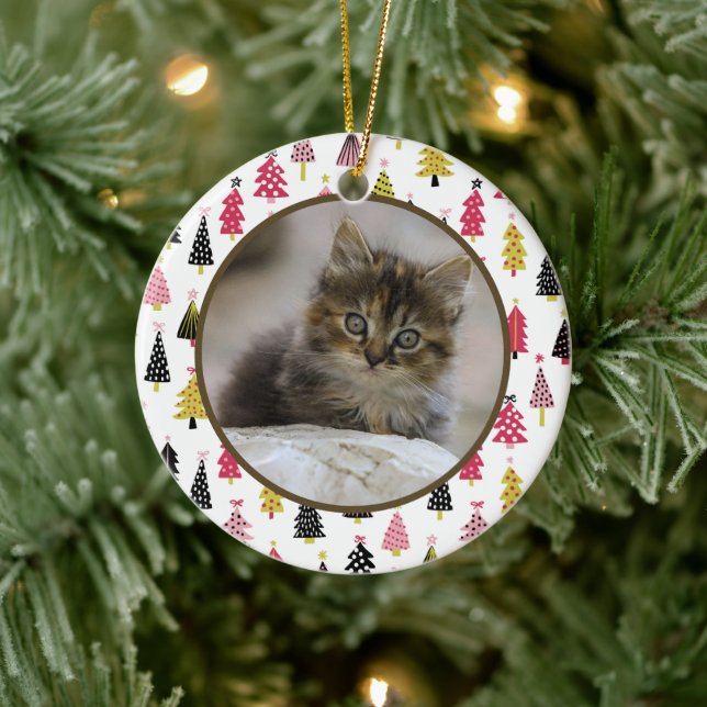 Editable Christmas Pet Photo Decoration (Tree)