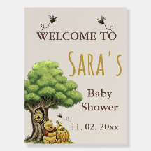 Editable Classic Storybook Bear Baby Shower