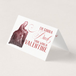 EDITABLE Classical Music w/ Bach Valentine Card