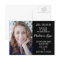 Editable Color Black Photo Graduation Save Date