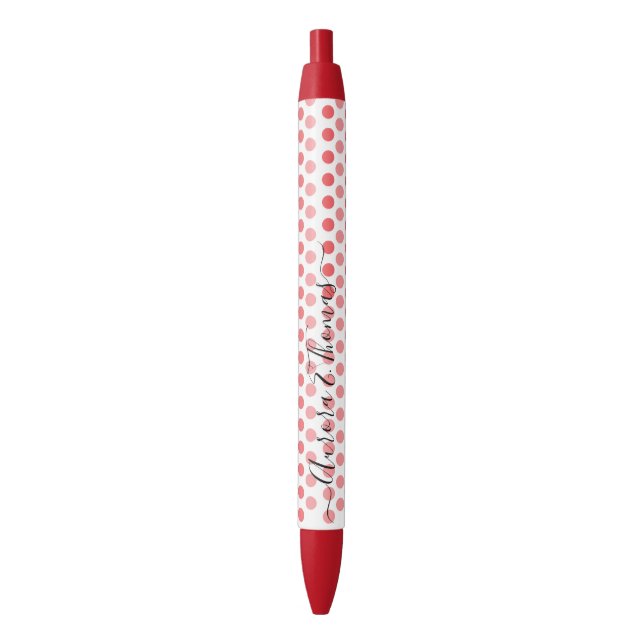 Editable Color Calligraphy Script Name Pen (Front Vertical)