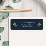 EDITABLE COLOR Christmas Glow Address Labels<br><div class="desc">Add a finishing touch to your holiday mails with our chic and modern holiday address labels. Matching holiday cards,  holiday gift labels,  and more are available at berryberrysweet.com</div>