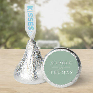 Editable Color Modern Classic Wedding  Hershey®'s Kisses®