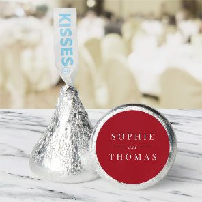 Editable Color Modern Classic Wedding  Hershey®'s Kisses®