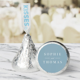 Editable Color Modern Classic Wedding Hershey®'s Kisses®