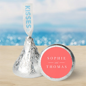 Editable Color Modern Classic Wedding  Hershey®'s Kisses®