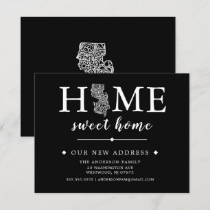 Editable Color NEW JERSEY Moving Announcement