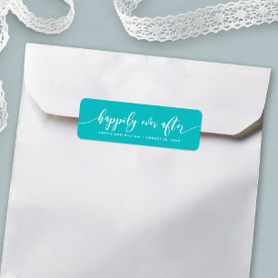 Editable Color Relax Script Happily Ever After Label