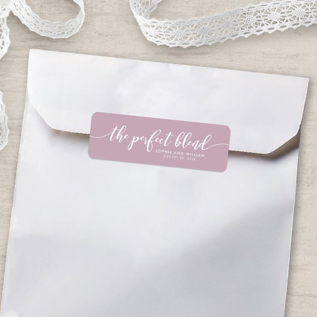Editable Color Relax Script The Perfect Blend Label (Creator Uploaded)