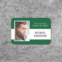 Editable Color School Class Reunion Yearbook Photo