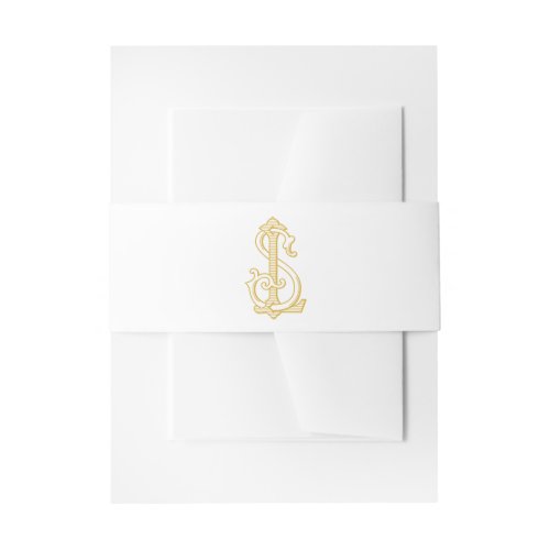 EDITABLE COLOR SL monogram LS monogram Belly Band