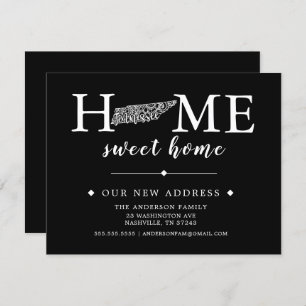 Editable Color TENNESSEE Moving Announcement