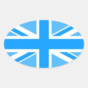 4x Round Stickers 10 cm Union Jack Flag GB UK England  #2240 