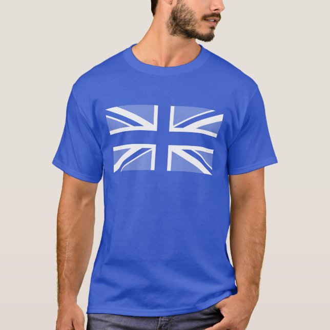 Editable Color Union Jack Flag T-Shirt (Front)