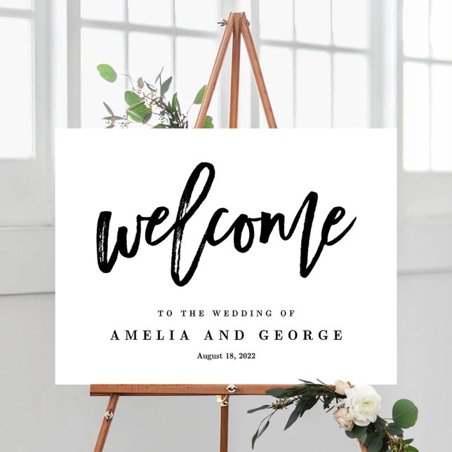 EDITABLE COLOR Welcome Sign Brushed Charm (Creator Uploaded)