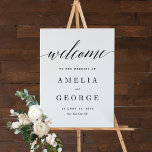 EDITABLE COLOR Welcome Sign Modern Script<br><div class="desc">A simply elegant sign that your guests will adore. Text and background colors are fully editable to match your theme!
 Design by © berryberrysweet . Printable digital files and matching items are available! Visit our website at www.berryberrysweet.com for more details!</div>