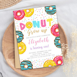 Editable Colorful Party Invite