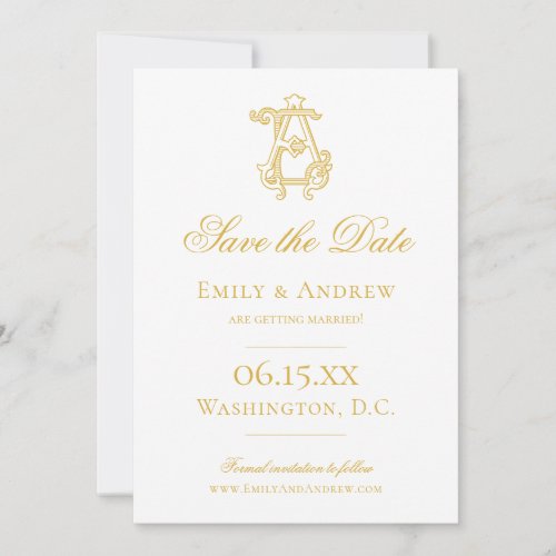 EDITABLE COLORS AE Monogram EA Monogram Invitation