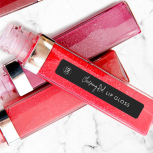 Editable Colors Script Minimalist Product Label