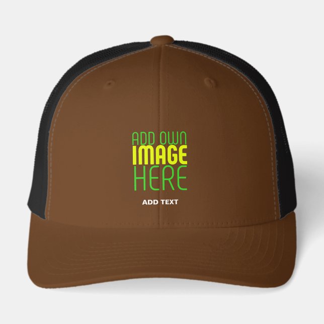 EDITABLE COYOTE BROWN BLACK IMAGE TEXT TEMPLATE (Front)