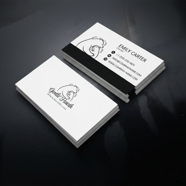 Editable Cozy Brand Business Card Template (Creator Uploaded)