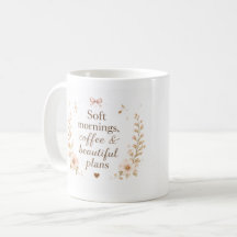 Editable Cozy Piano Morning Mug