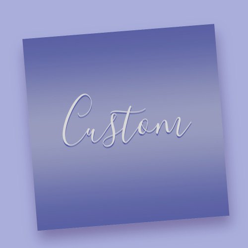 Editable Cursive Script  Transparent Purple Sticker