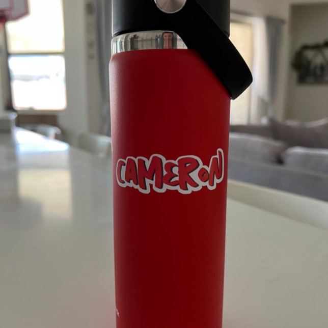 Editable Custom-Cut Name Vinyl Sticker (Creator Uploaded)