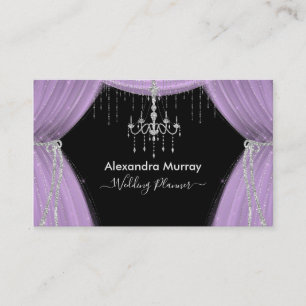 Editable Designer/Wedding Planner Business Card