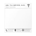 Editable Doctor Nurse Medical Personalized Notepad at Zazzle