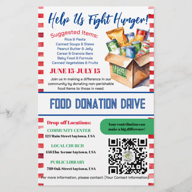 food donating formula