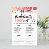 Editable DRINK IF Bachelorette, Hen Party game (Standing Front)