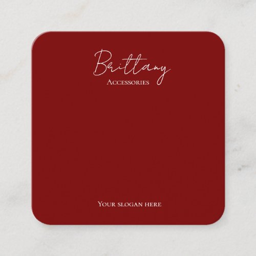 Editable earrings card