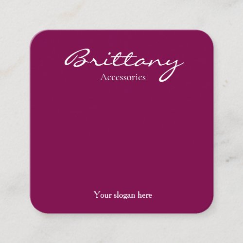 Editable earrings card
