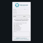 Editable Endodontics Referral Appointment Magnetic Notepad<br><div class="desc">This referral notepad can be edited to fit the needs of your Endodontic office or Dental office. There is plenty of space for referral info,  appointment date & time,  as well as checkboxes for the referral needs. Replace the logo and text colors to match your brand!</div>