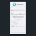Editable Endodontics Referral Appointment Magnetic Notepad<br><div class="desc">This referral notepad can be edited to fit the needs of your Endodontic office or Dental office. There is plenty of space for referral info,  appointment date & time,  as well as checkboxes for the referral needs. Replace the logo and text colors to match your brand!</div>